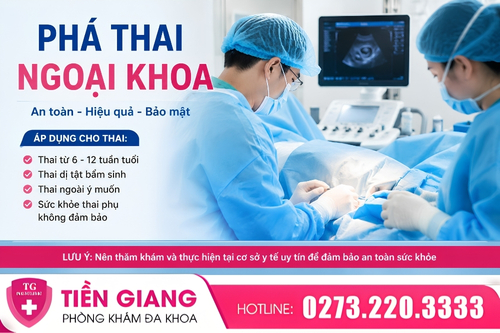 Phá thai ngoại khoa là gì?