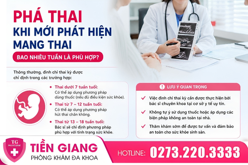 Các phương pháp phá thai giai đoạn sớm.